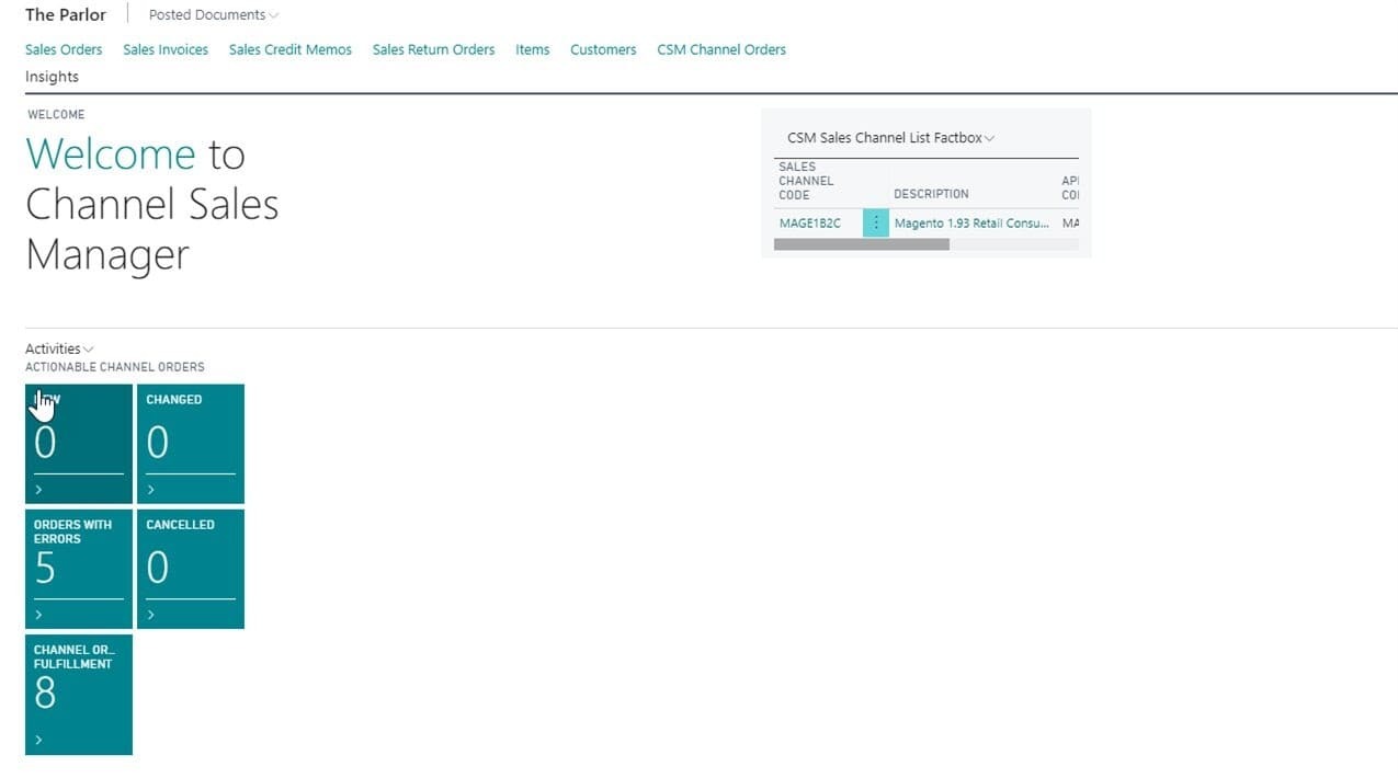 Channel Sales Manager