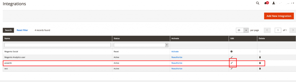 magento power bi guide
