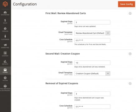 abandoned cart coupons