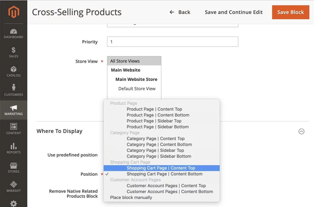 Cross-Sell Products