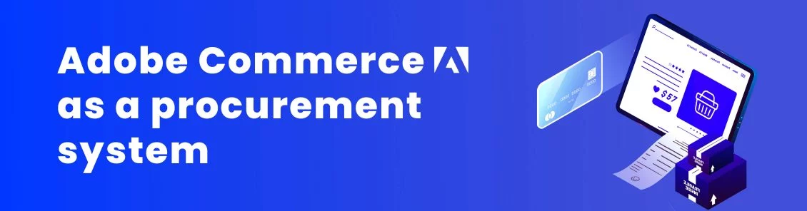 Adobe Commerce (Magento) as a procurement system.